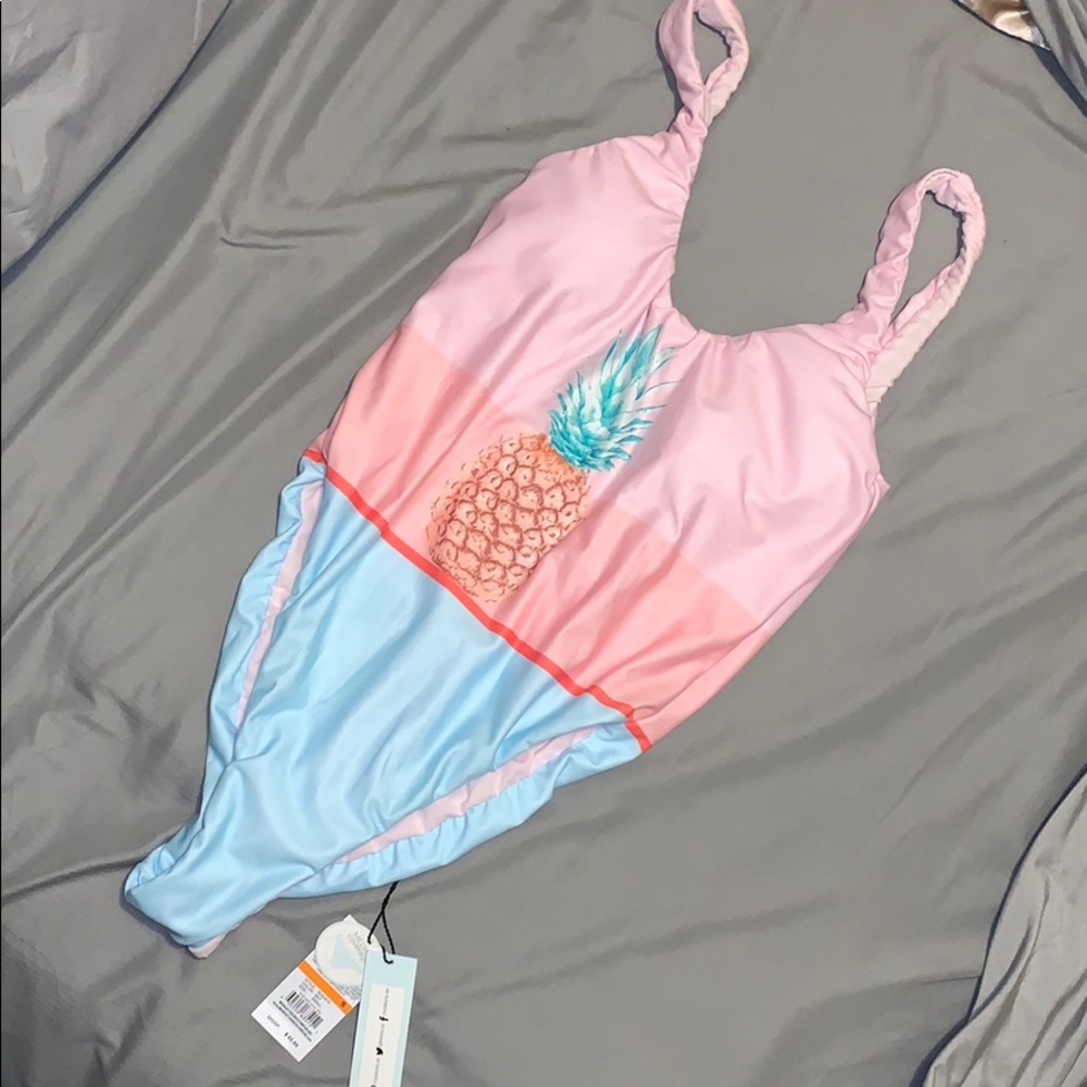 Brand new with tags; one piece bathing suit!